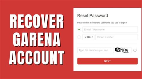 garena reset password fo4.